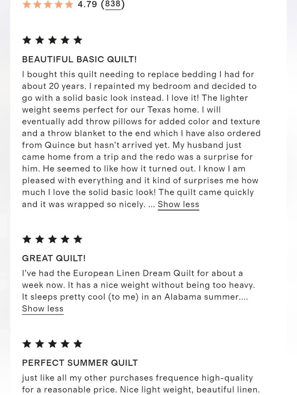 Quince European Linen Dream Quilt - Willowleaf
